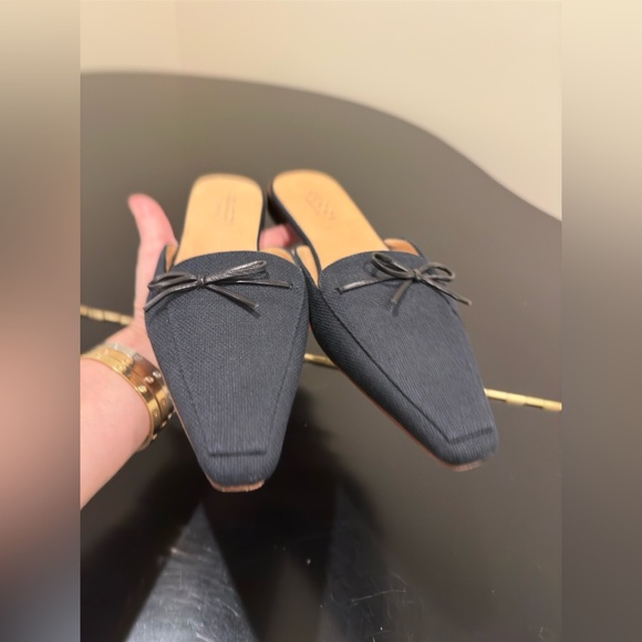 Authentic Vintage Classic Elegant Retro Rare Luxury Gucci Canvas Mules/Shoes - Picture 4 of 17